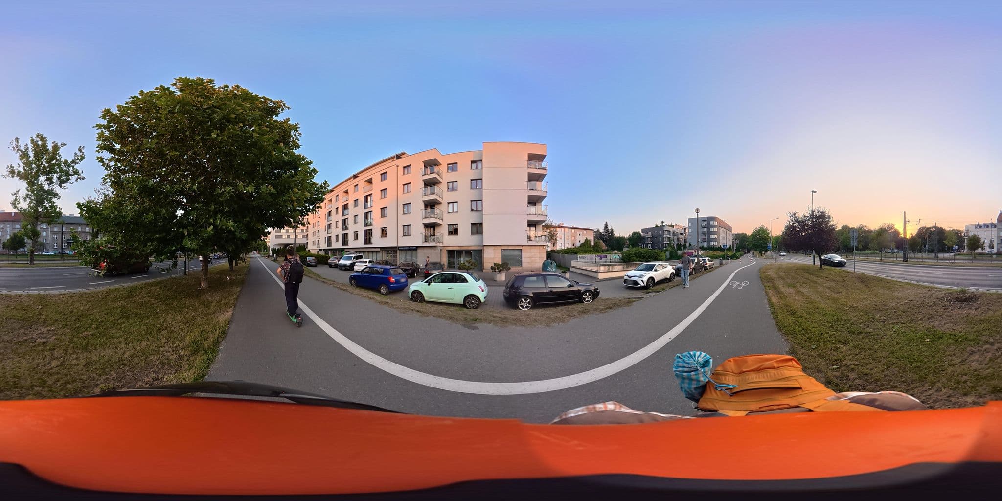 Street view near Royal Castle, Kraków — © awizonosz (CC BY-SA · Mapillary)