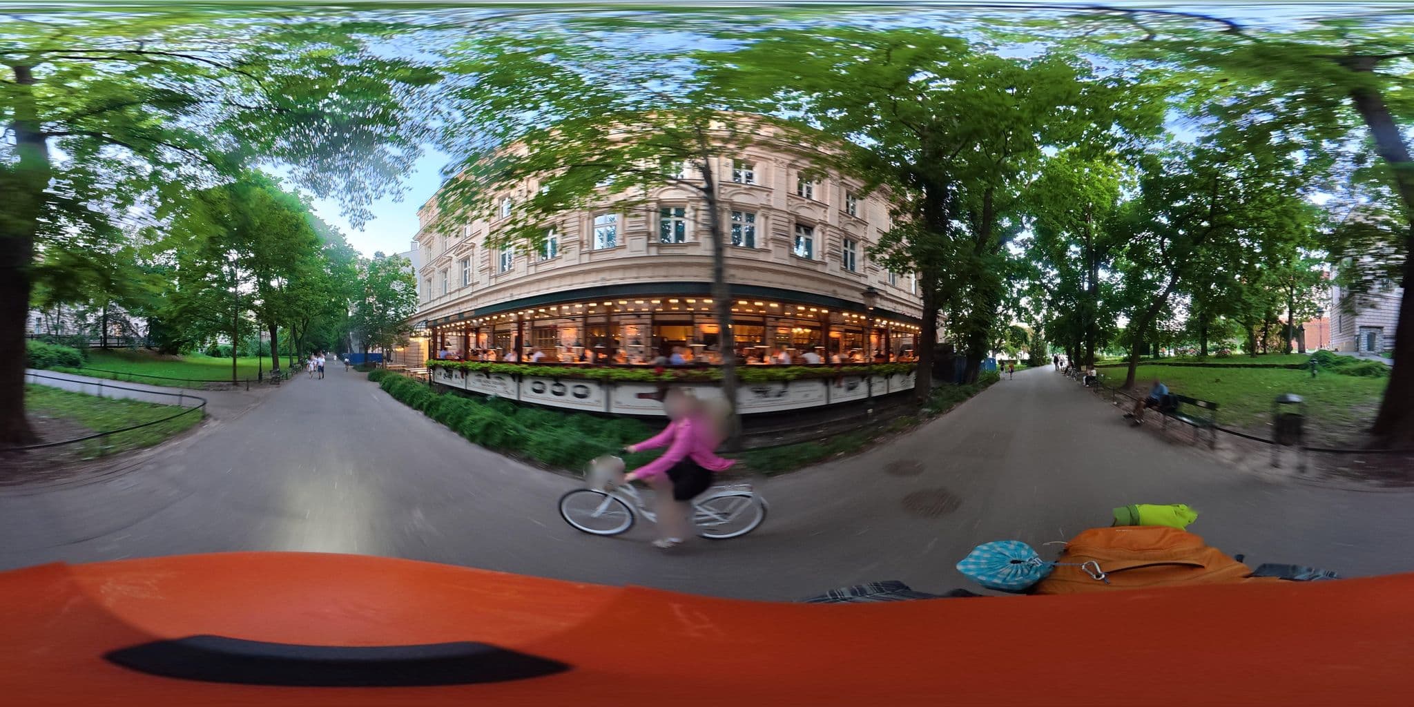 Street view near "Grupa Hoteli WAM" Sp. z o.o., Kraków — © awizonosz (CC BY-SA · Mapillary)