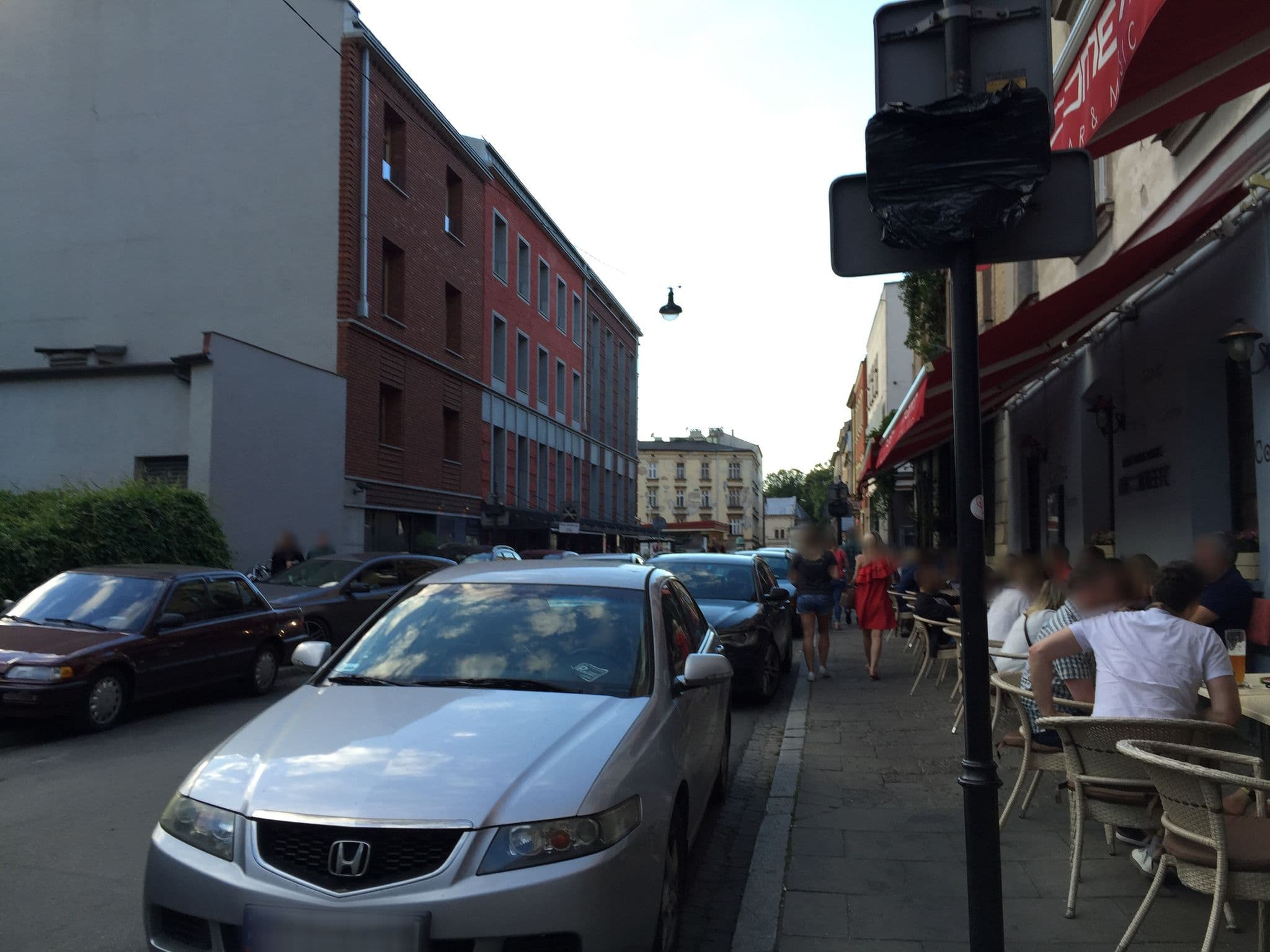 Street view near Astoria Hotel Krakow, Kraków — © richlv (CC BY-SA · Mapillary)