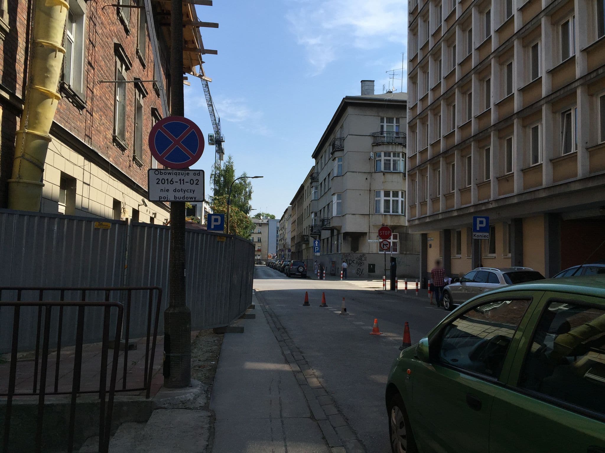 Street view near Moon Hostel, Kraków — © richlv (CC BY-SA · Mapillary)