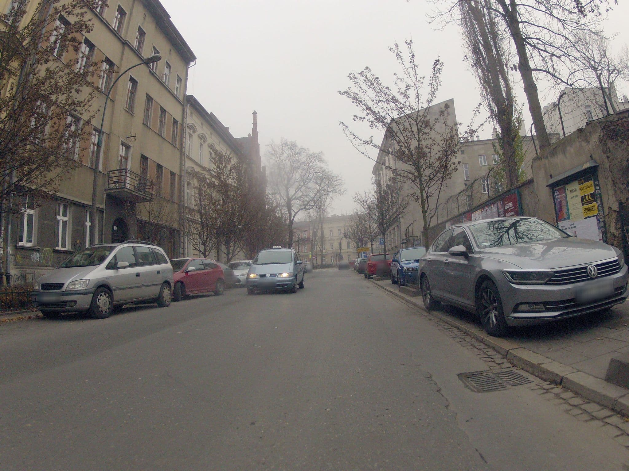 Street view near Angel House 2, Kraków — © ekeshkekesh (CC BY-SA · Mapillary)