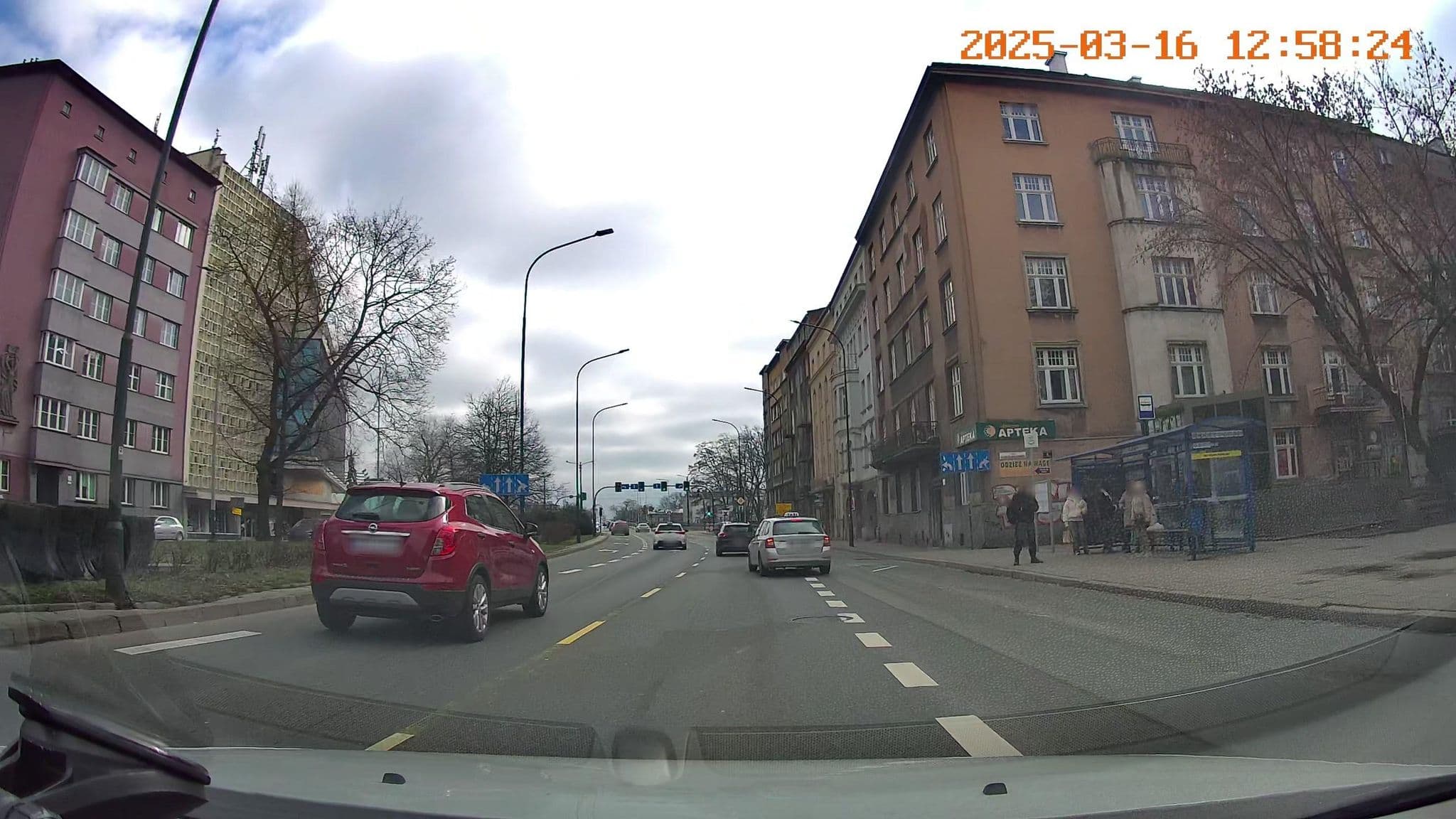 Street view near Apartament Przy Krasińskiego, Kraków — © jswk (CC BY-SA · Mapillary)