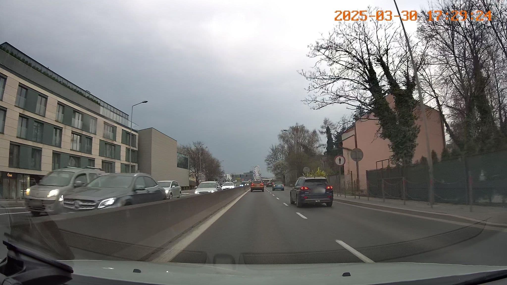 Street view near Main Street Apartments, Kraków — © jswk (CC BY-SA · Mapillary)