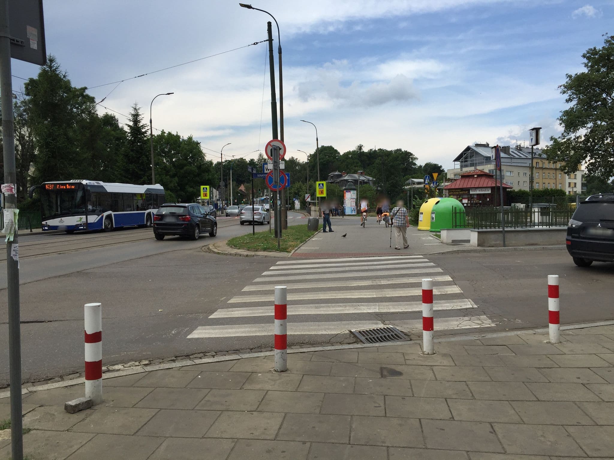 Street view near Apartament Elegancja, Kraków — © richlv (CC BY-SA · Mapillary)