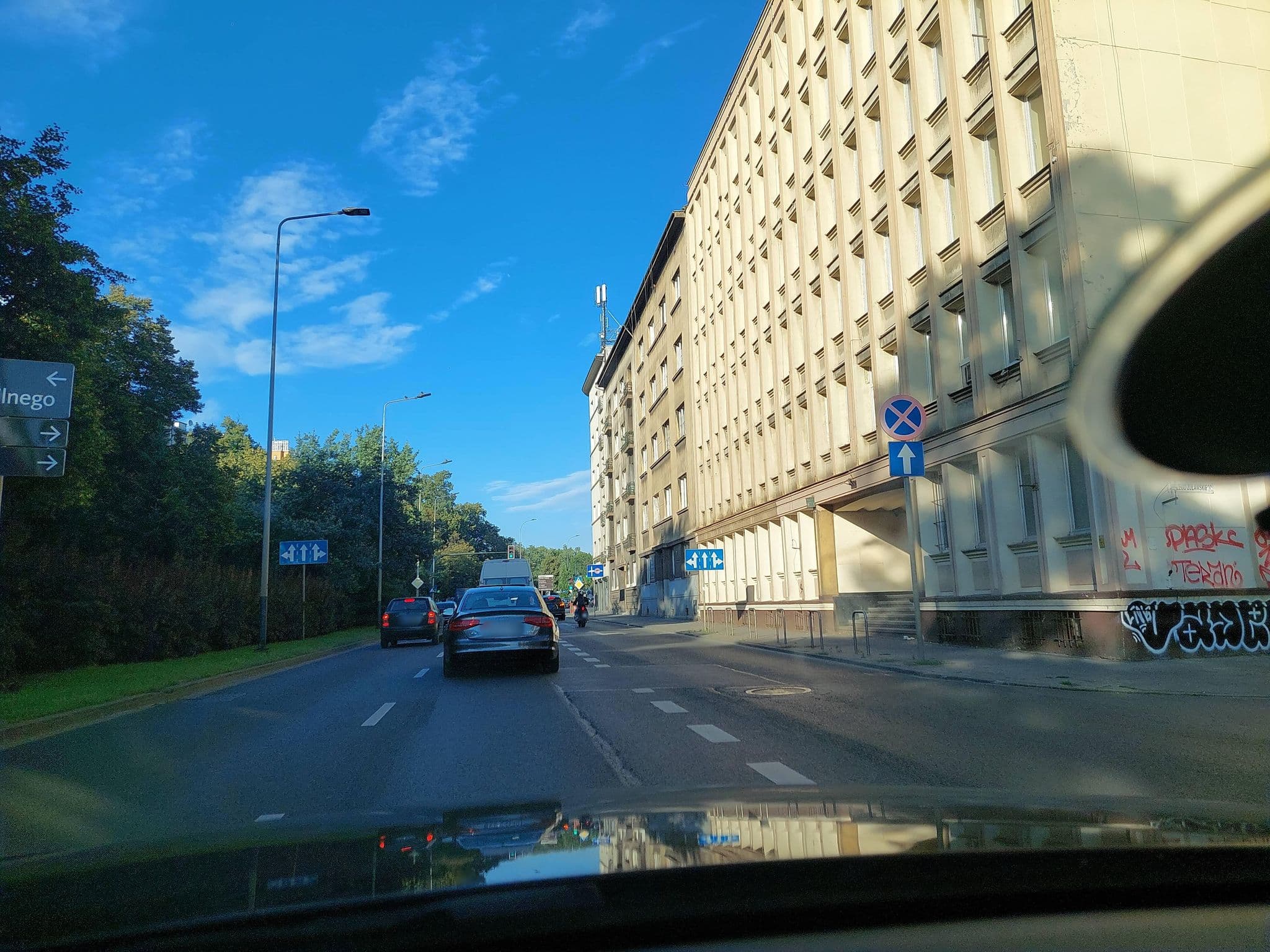 Street view near Leo Aparthotel, Kraków — © Apirnus (CC BY-SA · Mapillary)