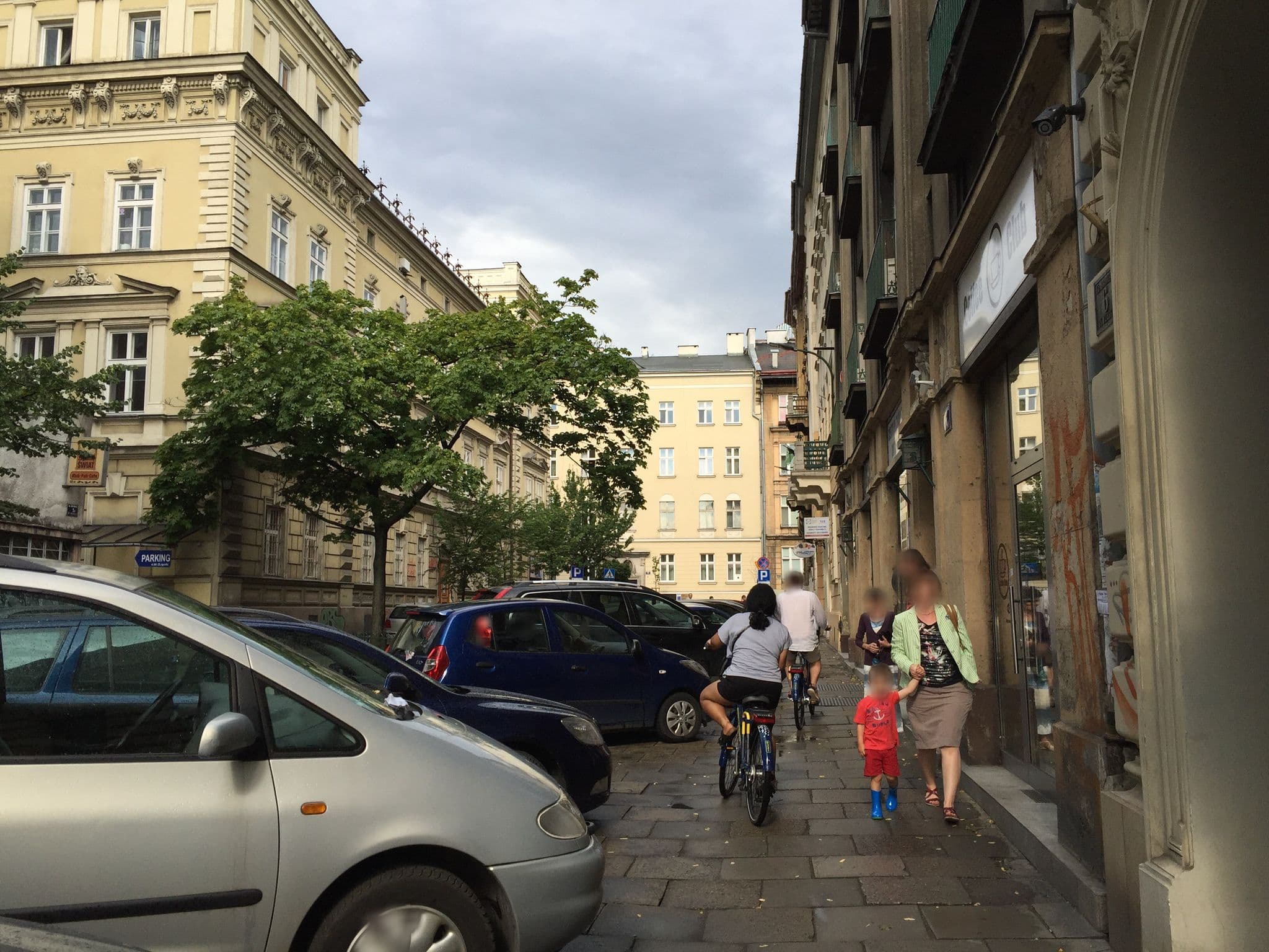 Street view near Jump INN. Apartamenty, Kraków — © richlv (CC BY-SA · Mapillary)