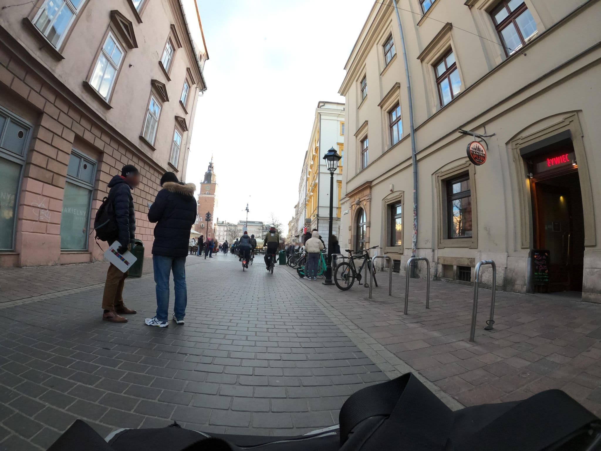 Street view near Szczepańska 1 Apartments Sobieski&Soplica, Kraków — © masterofnoroad (CC BY-SA · Mapillary)