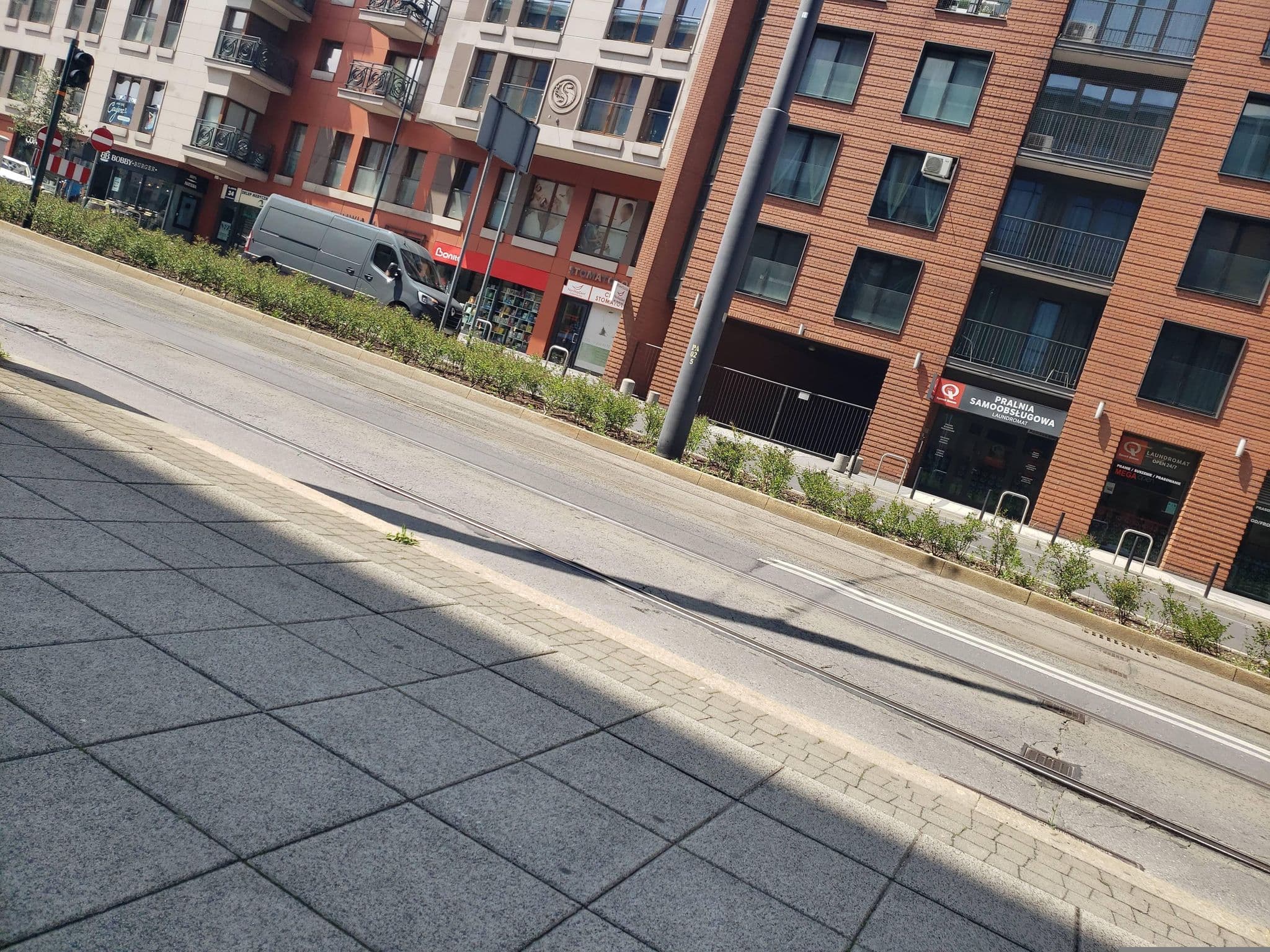 Street view near pawia of appartments, Kraków — © mapfool (CC BY-SA · Mapillary)