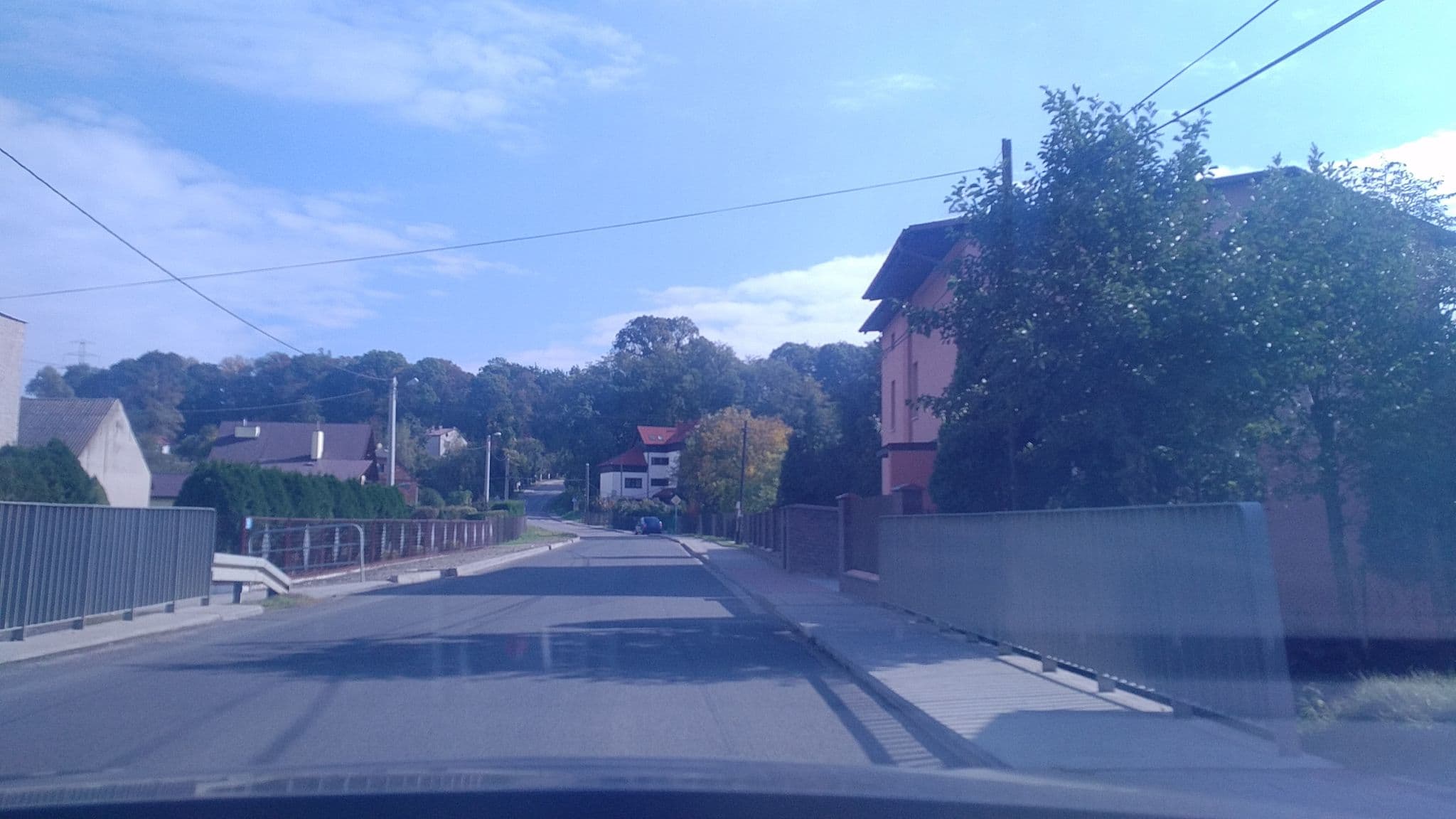 Street view near Witek Hotel and Conference Centre, Modlnica — © quido (CC BY-SA · Mapillary)