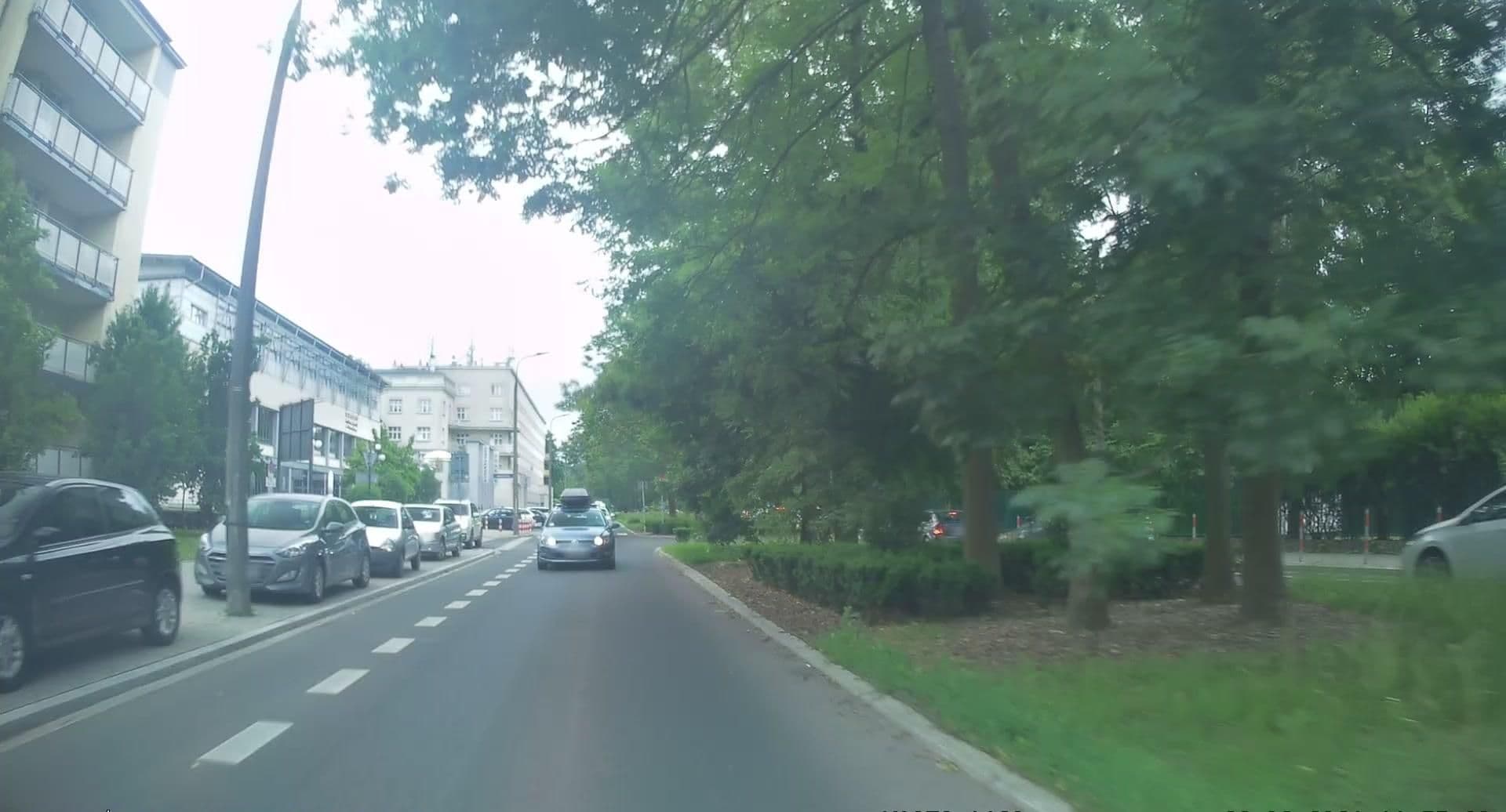 Street view near Hotel Alfa, Kraków — © edc22 (CC BY-SA · Mapillary)