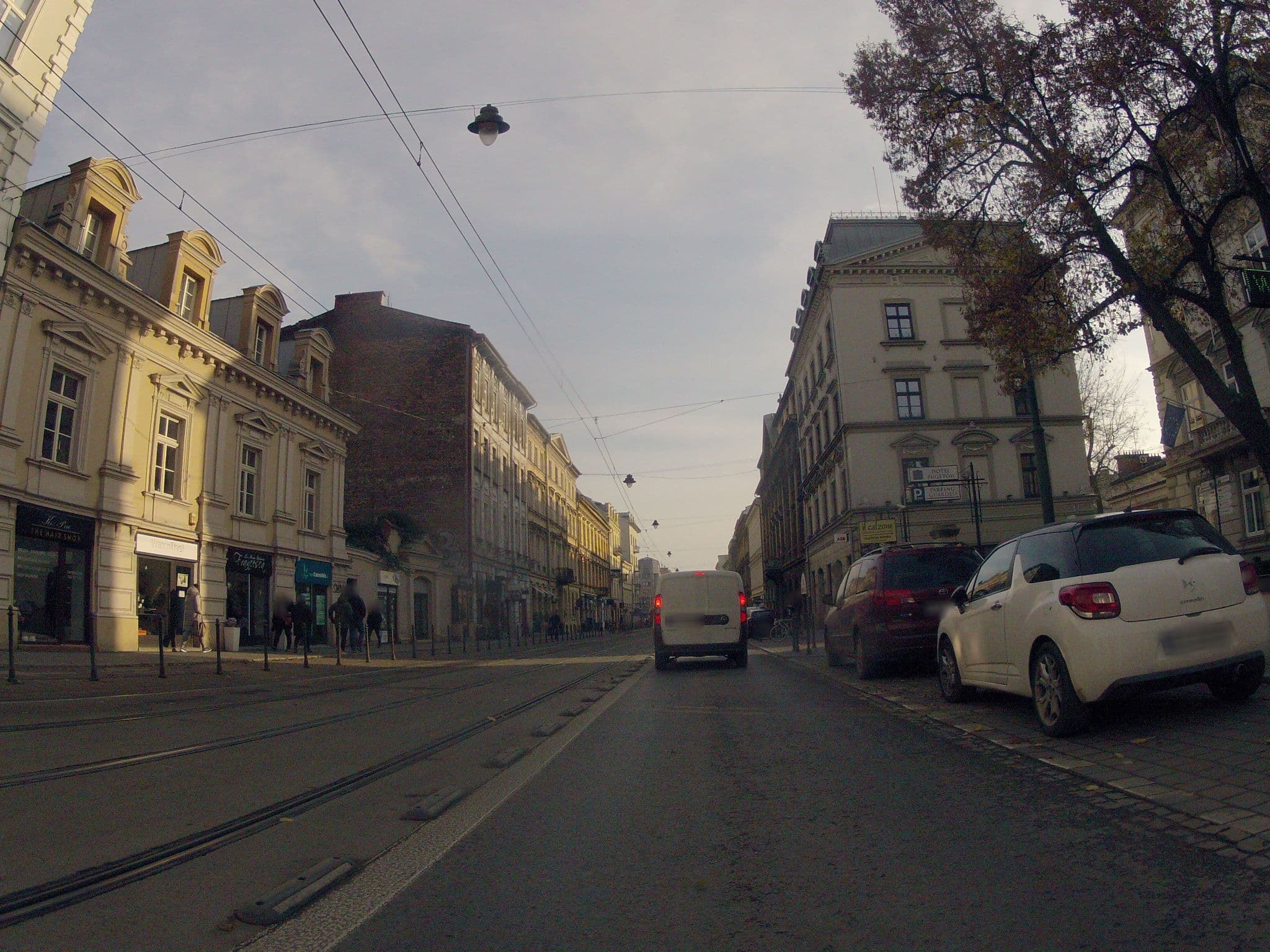 Street view near Donimirski Boutique Hotels. Hotel, konferencje, bankiety, Kraków — © ekeshkekesh (CC BY-SA · Mapillary)