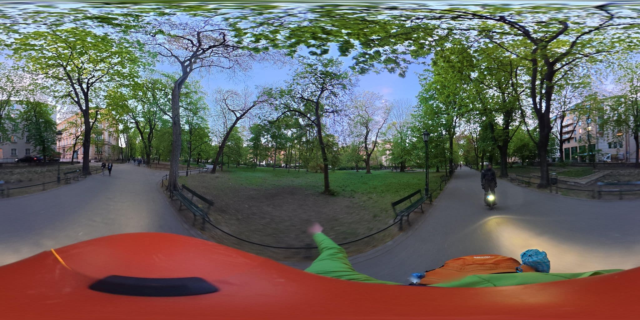 Street view near room 205, Kraków — © awizonosz (CC BY-SA · Mapillary)