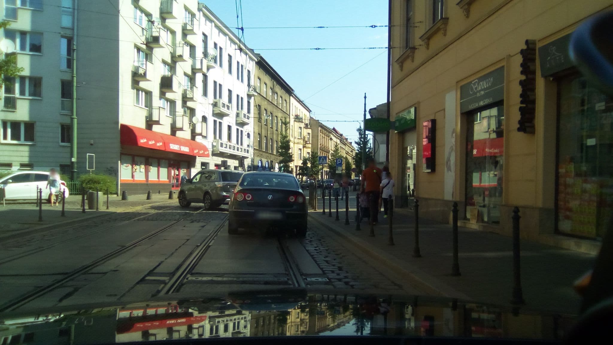 Street view near Old Town Harbour, Kraków — © and987 (CC BY-SA · Mapillary)