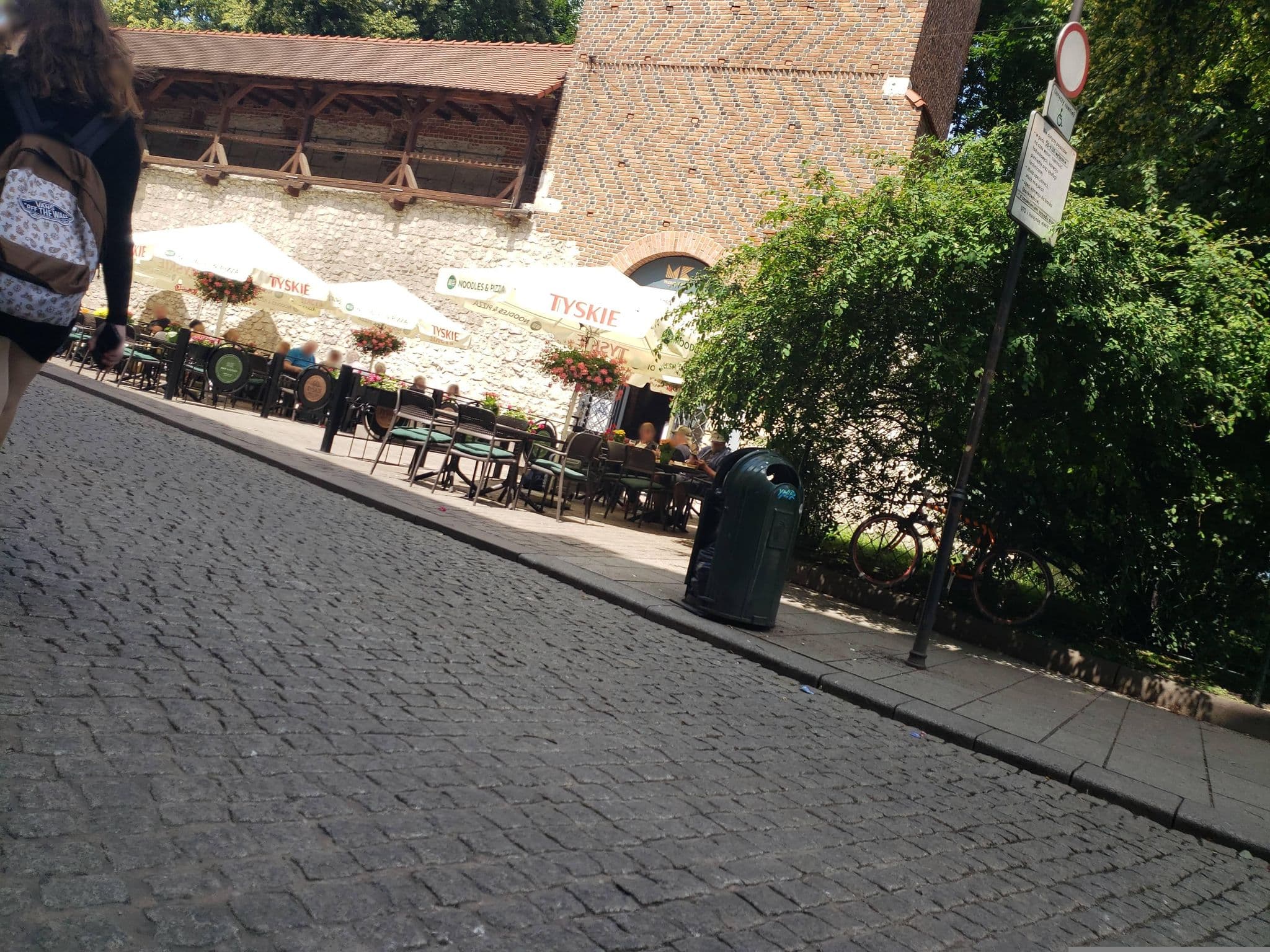 Street view near Florianska Gate Luxury Apartments, Kraków — © mapfool (CC BY-SA · Mapillary)