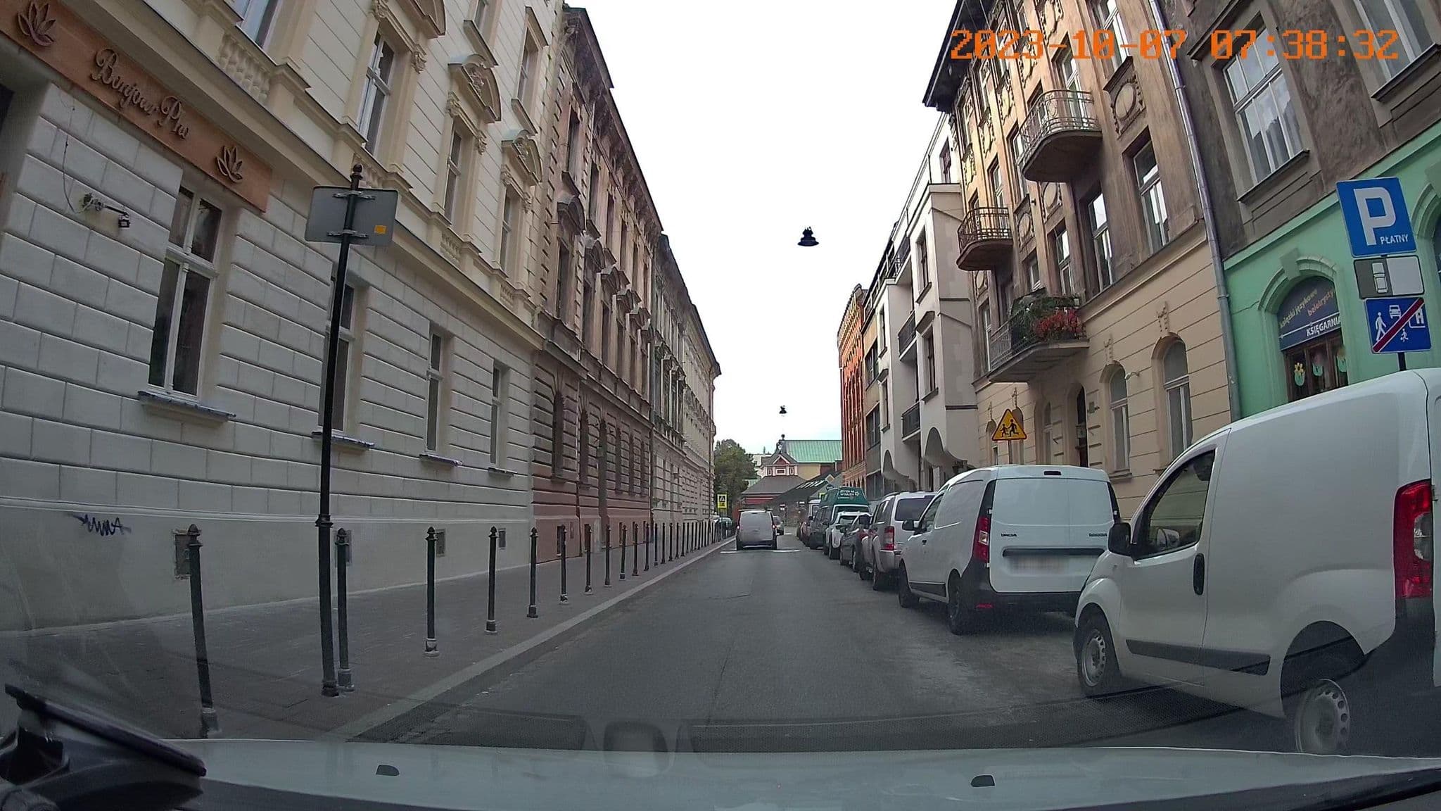 Street view near Old Town Apartments Krupnicza, Kraków — © jswk (CC BY-SA · Mapillary)