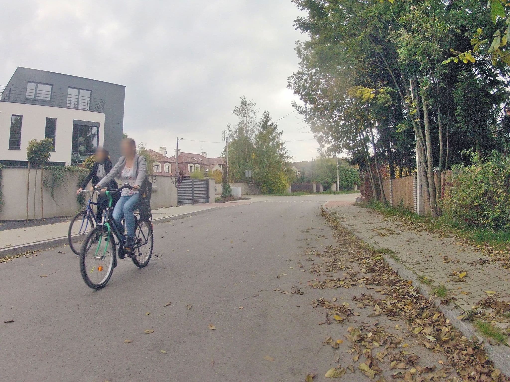 Street view near Pensjonat B&B Nad Rudawą, Kraków — © ekeshkekesh (CC BY-SA · Mapillary)