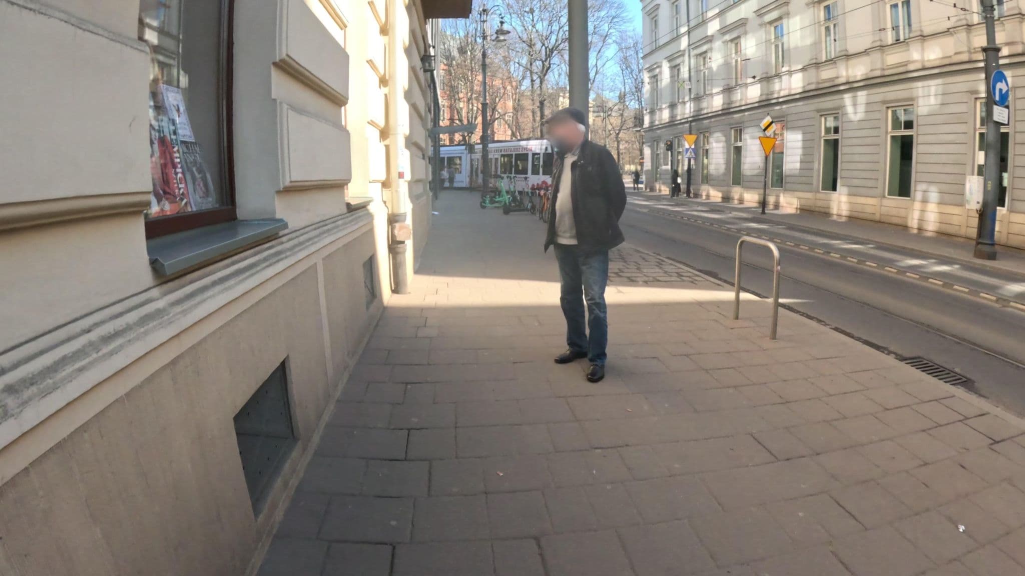 Street view near Nice House, Kraków — © krzyk (CC BY-SA · Mapillary)