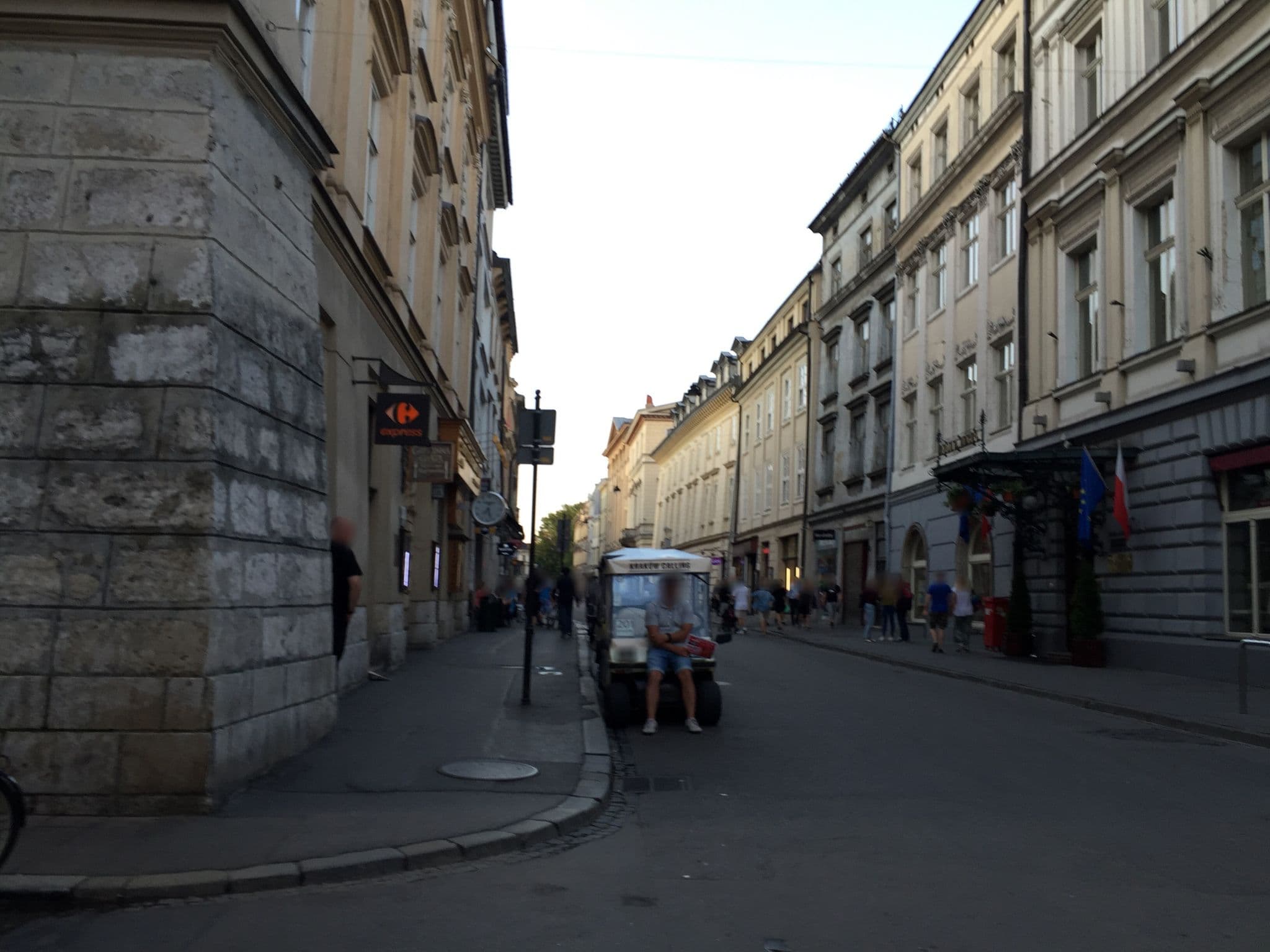 Street view near Bodega Marques Vinothek Sp. z o.o. Kraków, Kraków — © richlv (CC BY-SA · Mapillary)