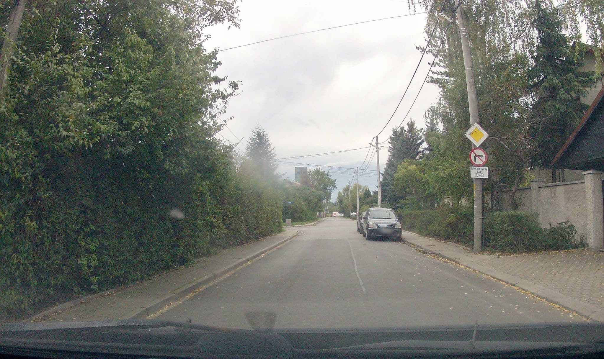 Street view near Bagry Rooms, Grzegórzki — © ekeshkekesh (CC BY-SA · Mapillary)