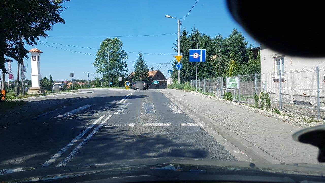 Street view near Hostel Wieliczka, Wieliczka — © mik007 (CC BY-SA · Mapillary)
