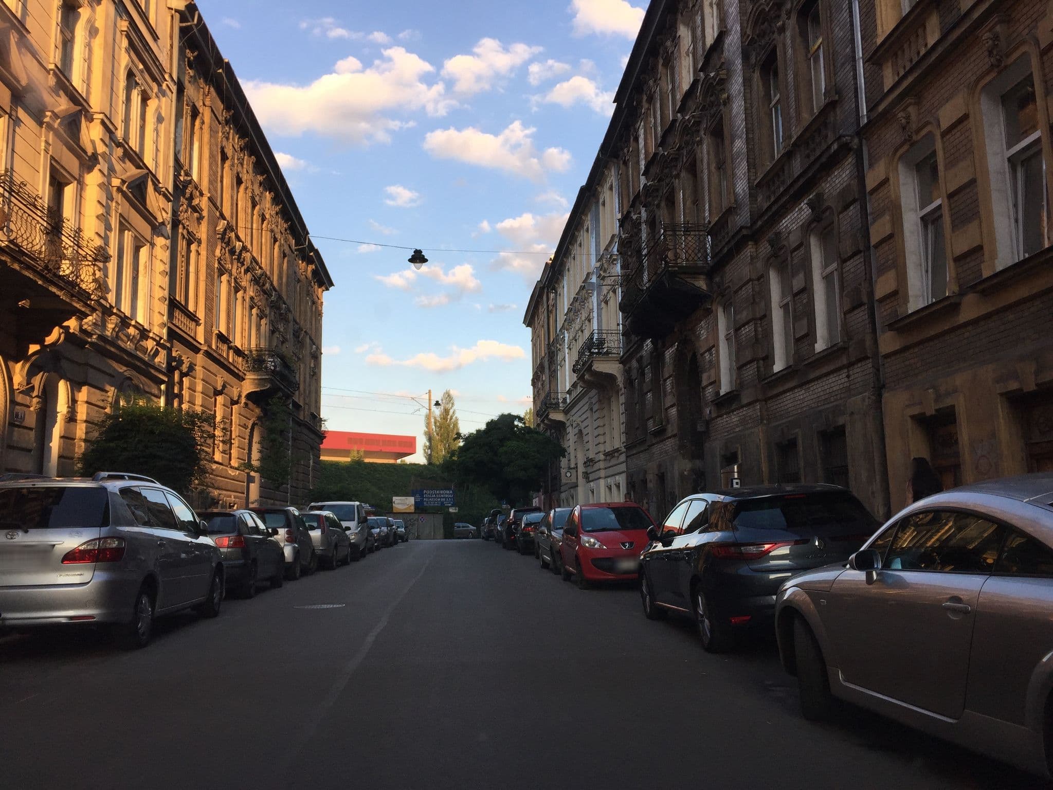 Street view near Blueberry Hostel, Kraków — © it_s_so_funny (CC BY-SA · Mapillary)
