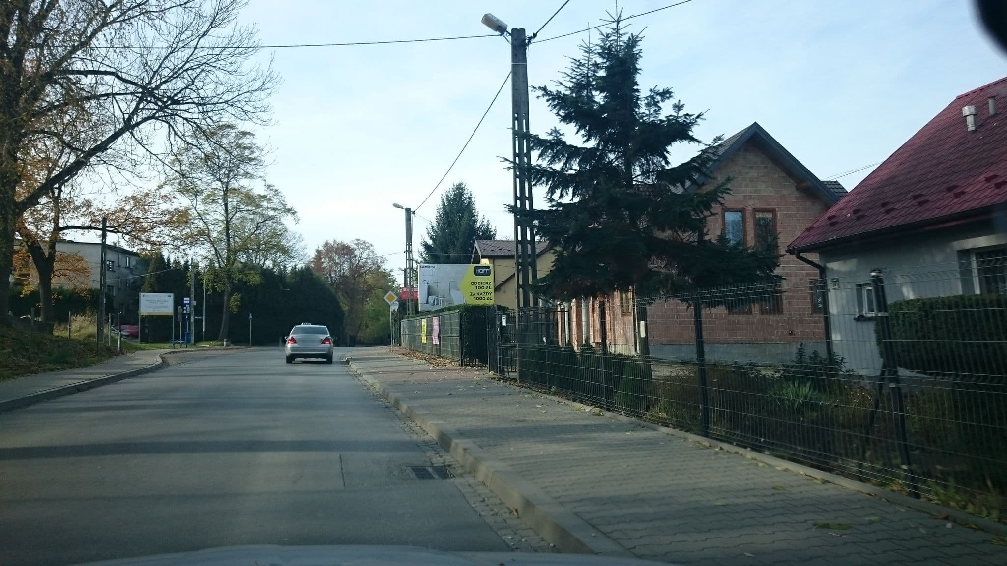 Street view near Wilczy Jar, Czarnochowice — © suchy_herbatnik (CC BY-SA · Mapillary)