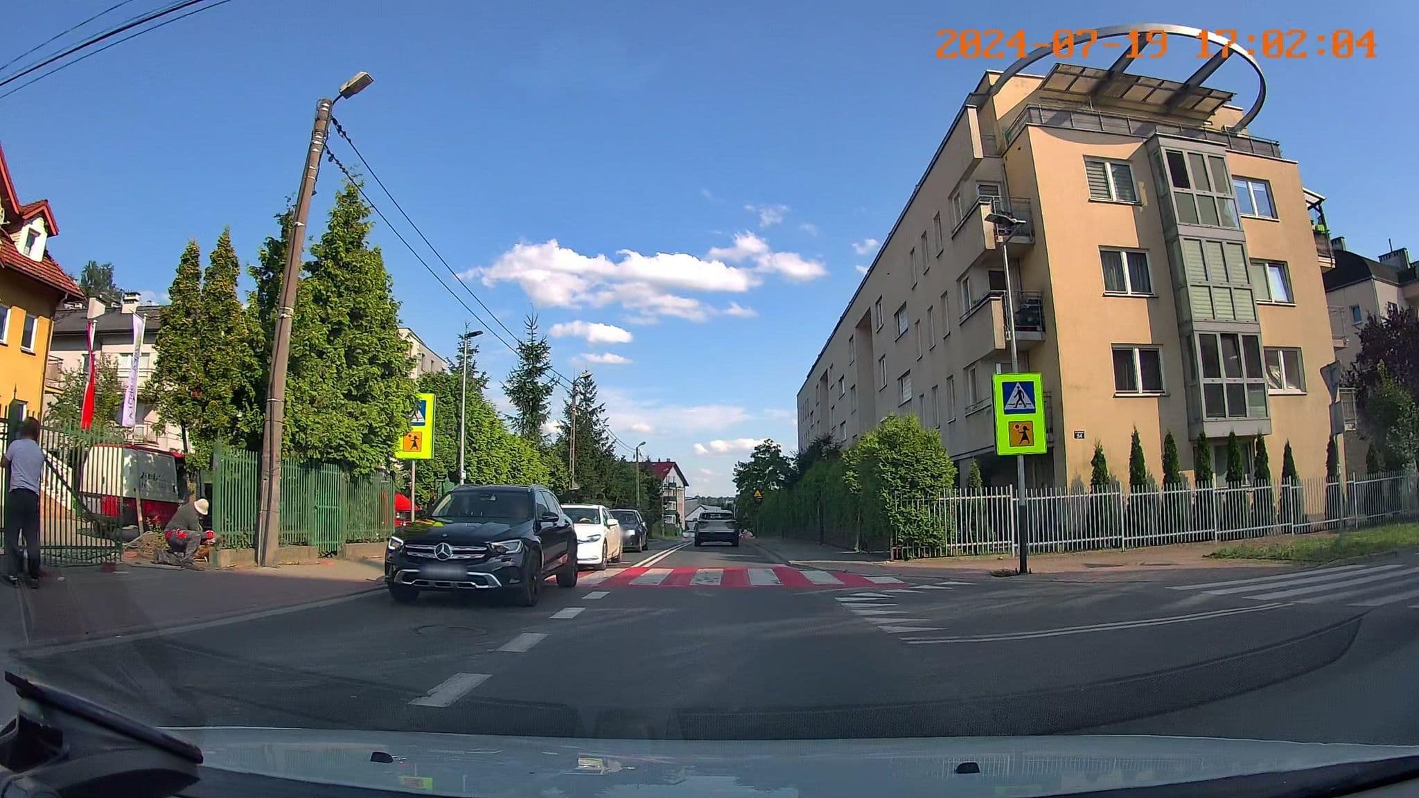 Street view near Friendly Apartments - Krakow, Grzegórzki — © jswk (CC BY-SA · Mapillary)
