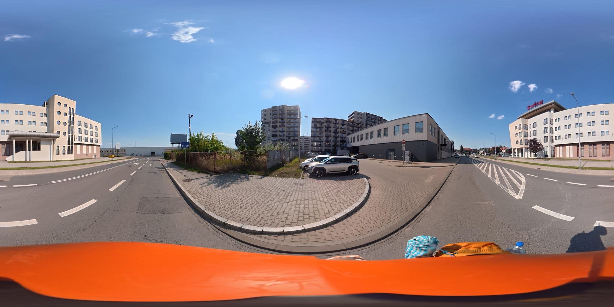 Street view near Hotel Swing Krakow, Grzegórzki — © awizonosz (CC BY-SA · Mapillary)