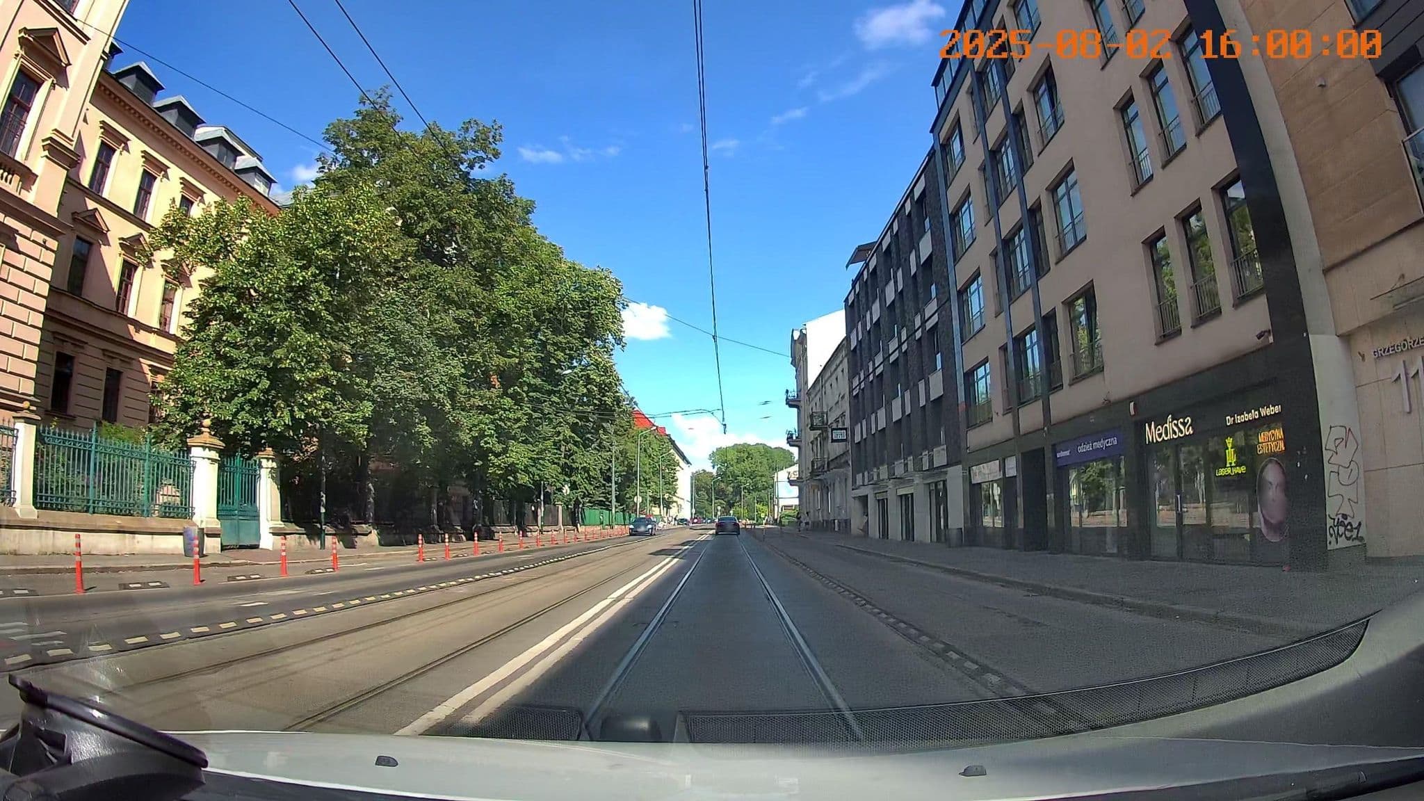 Street view near Kazimierz Friendhouse Apartments, Kraków — © jswk (CC BY-SA · Mapillary)