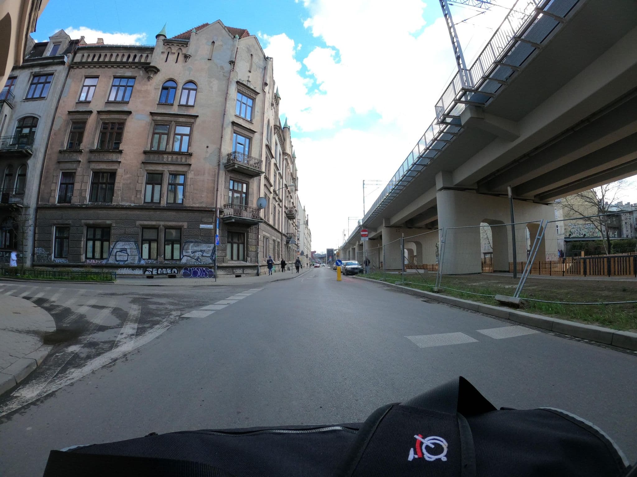 Street view near Angel House Bed & Breakfast, Kraków — © masterofnoroad (CC BY-SA · Mapillary)