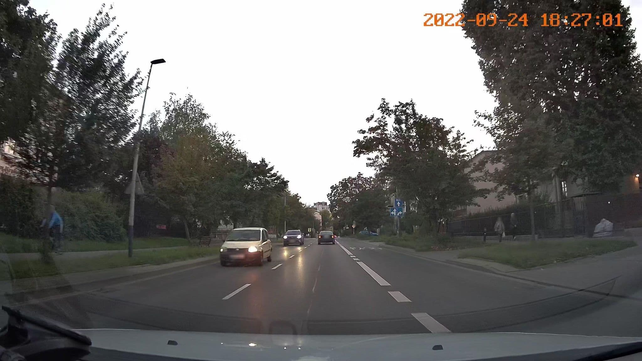 Street view near "Ramatech" Sp. z o.o. Przedsiębiorstwo "Eva" Hotel, Grzegórzki — © jswk (CC BY-SA · Mapillary)