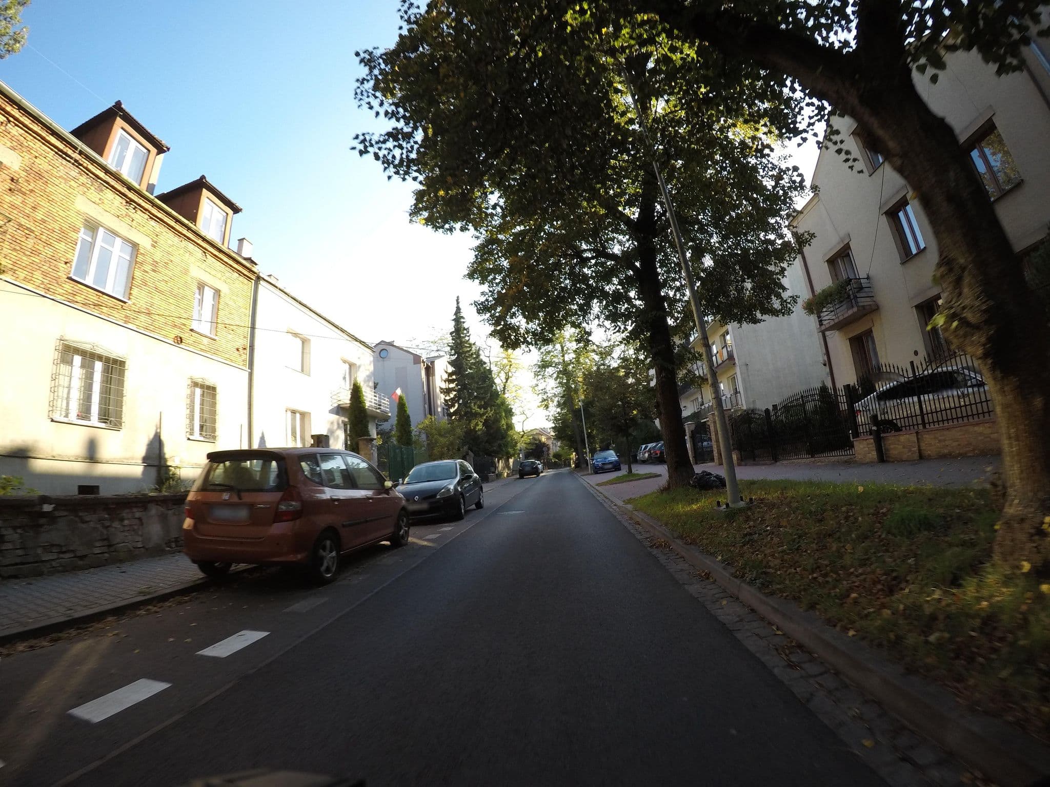Street view near Palińska Jolanta. Pokoje gościnne, Grzegórzki — © st1 (CC BY-SA · Mapillary)