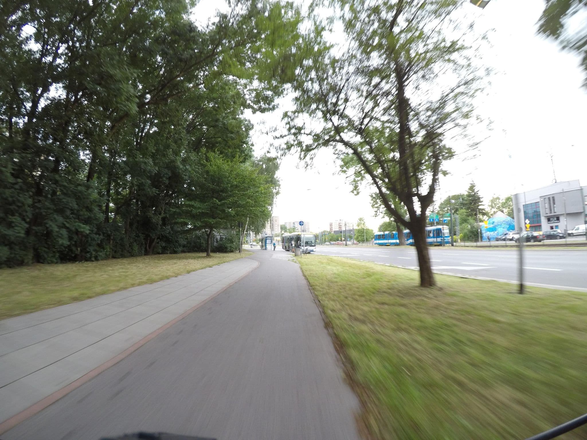 Street view near Climate of the 60's, Bieńczyce — © st1 (CC BY-SA · Mapillary)