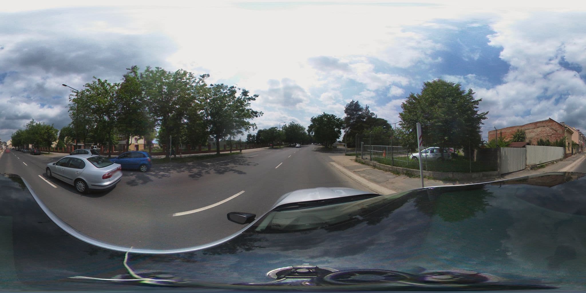 Street view near Hugi panzió, Nagykanizsa — © kami911 (CC BY-SA · Mapillary)