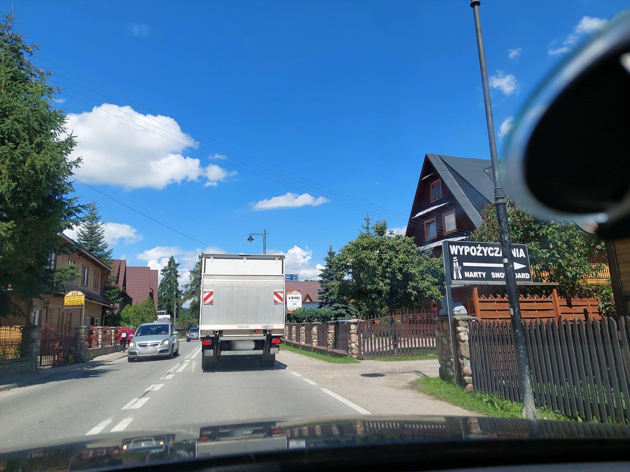 Street view near Willa U Bajbusa, Białka Tatrzańska — © Apirnus (CC BY-SA · Mapillary)