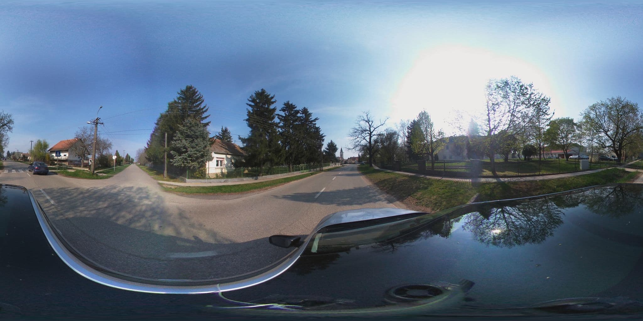 Street view near Rozália vendégház, Pázmánd — © kami911 (CC BY-SA · Mapillary)