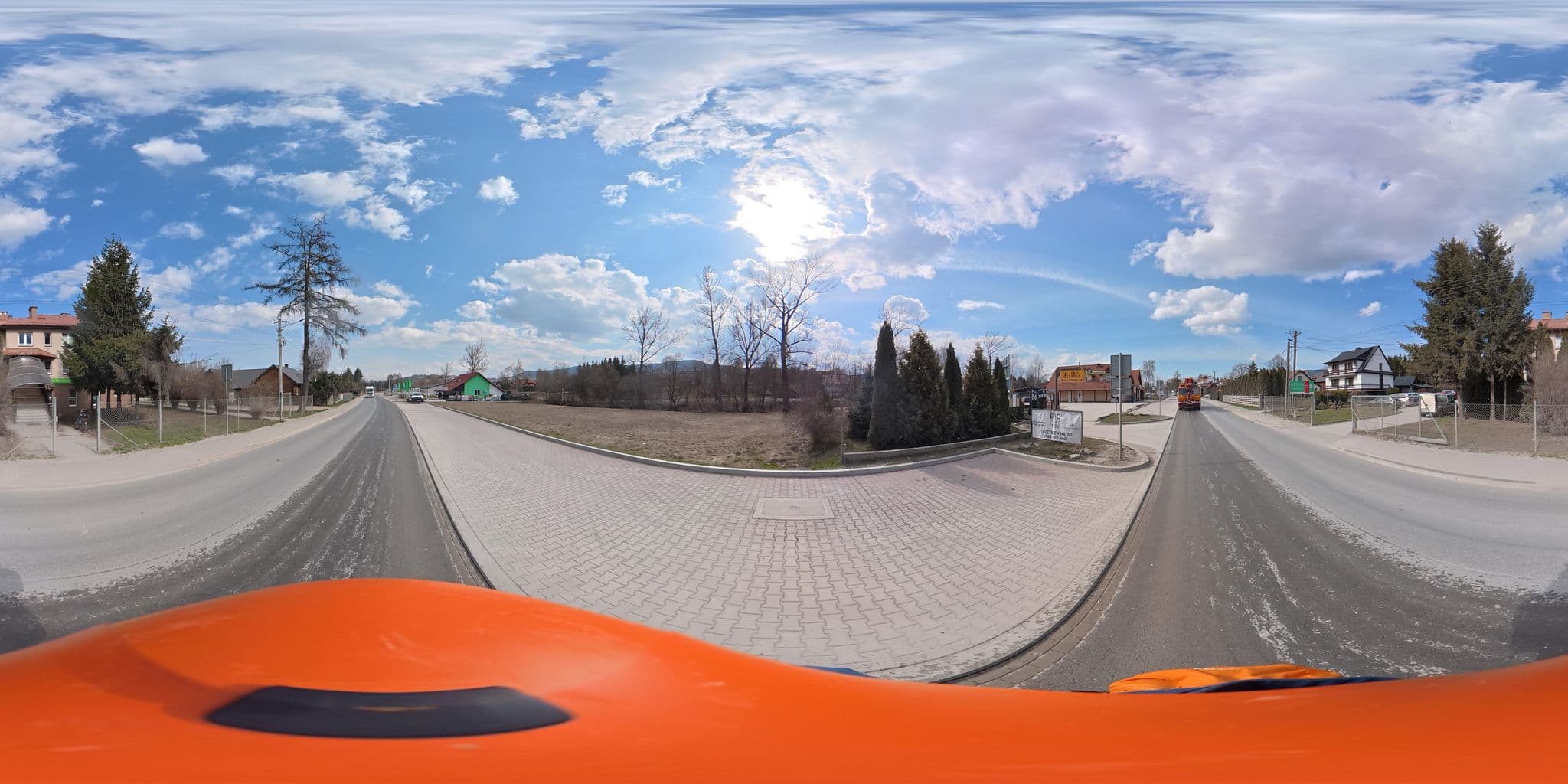 Street view near Tipi Camp Wioska Indiańska Joanna Tokarczyk, Łukowica — © awizonosz (CC BY-SA · Mapillary)