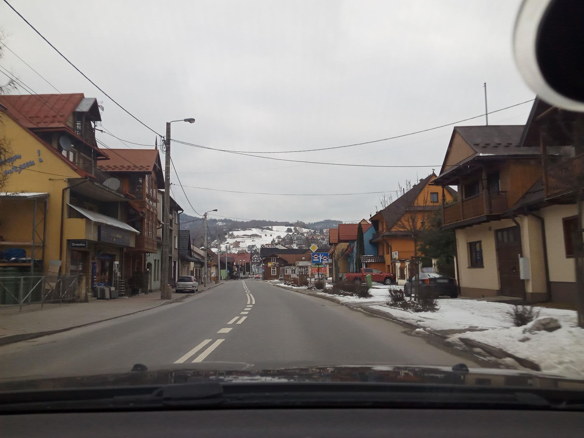 Street view near Berezicka Maria. Wynajem pokoi, Krościenko nad Dunajcem — © blix95 (CC BY-SA · Mapillary)