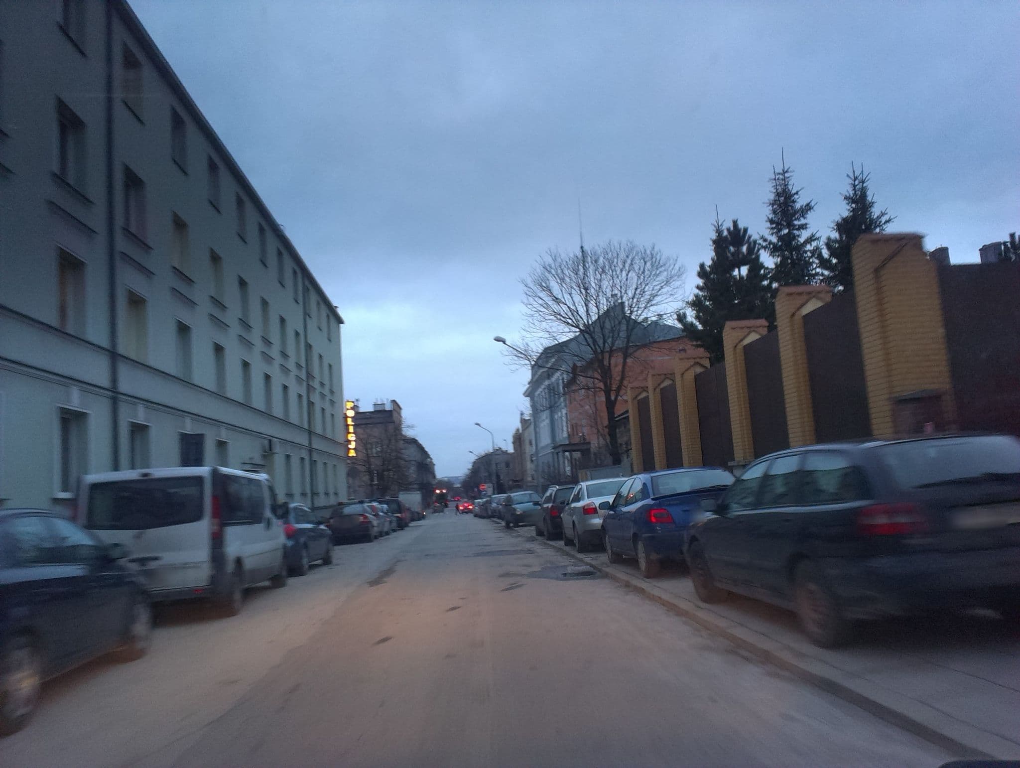 Street view near Patent Marek Dybich, Kielce — © seba020 (CC BY-SA · Mapillary)
