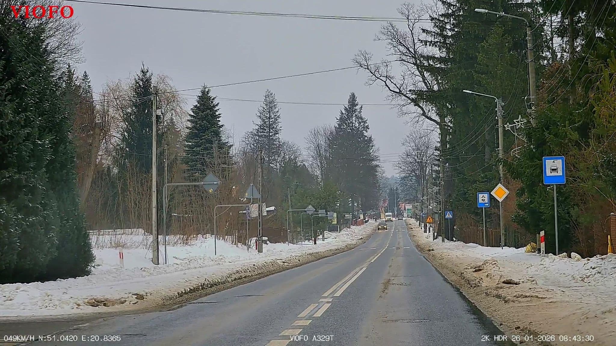 Street view near Hotel Malibu, Suchedniów — © Kaczor (CC BY-SA · Mapillary)