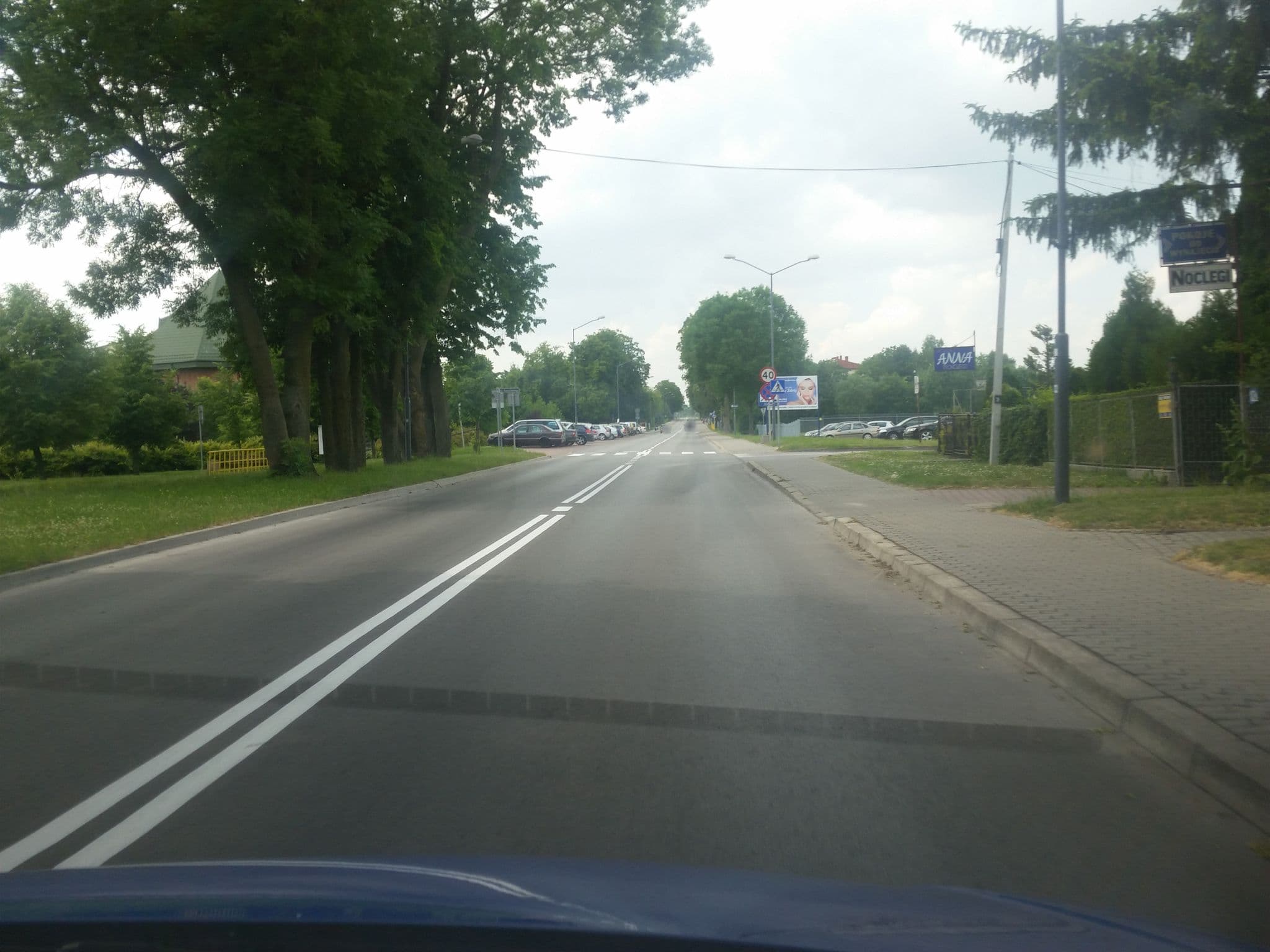Street view near Anna Wasilewska Willa Anna, Busko-Zdrój — © ireun (CC BY-SA · Mapillary)