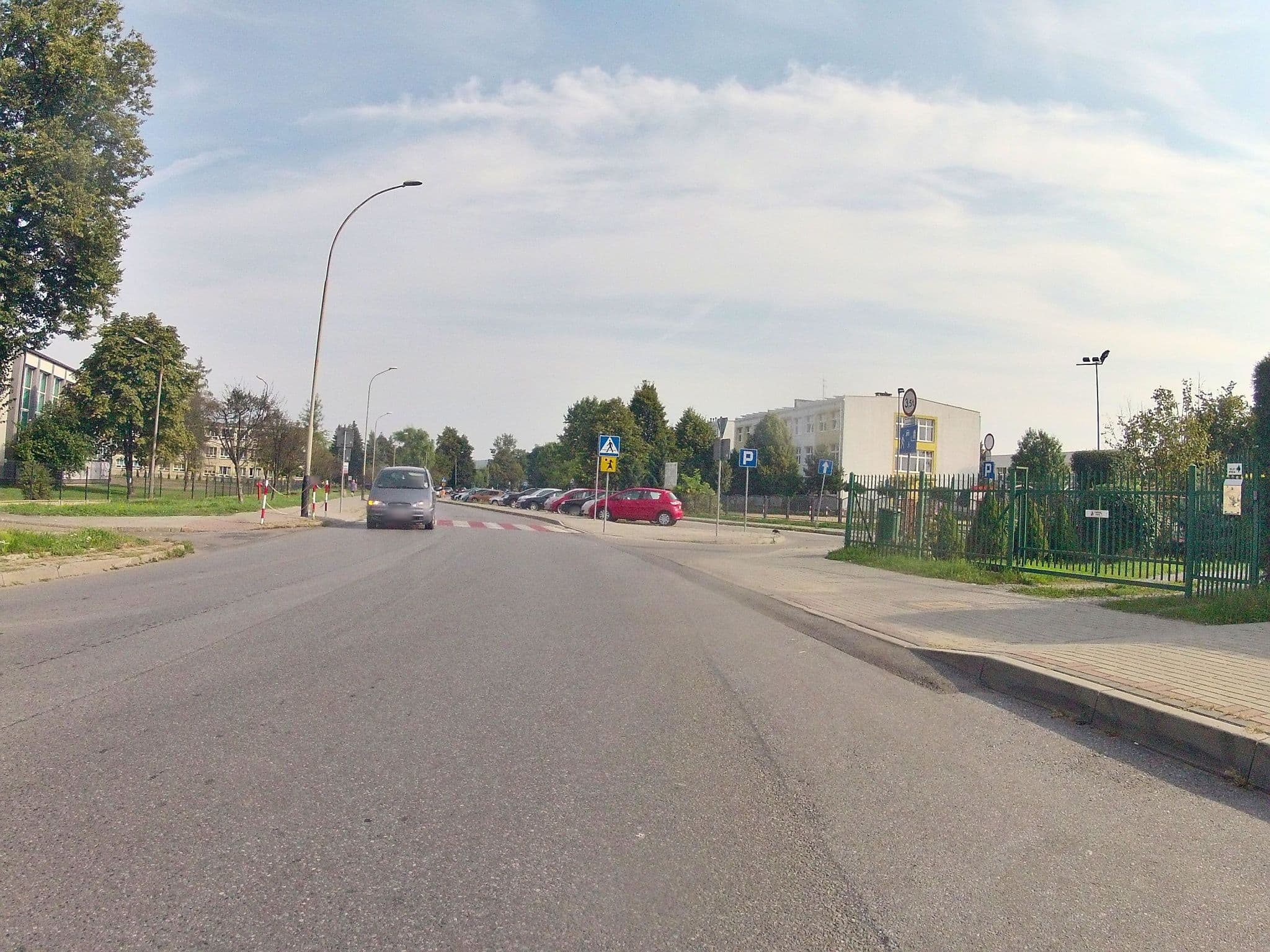 Street view near Bursa międzyszkolna, Jasło — © ekeshkekesh (CC BY-SA · Mapillary)