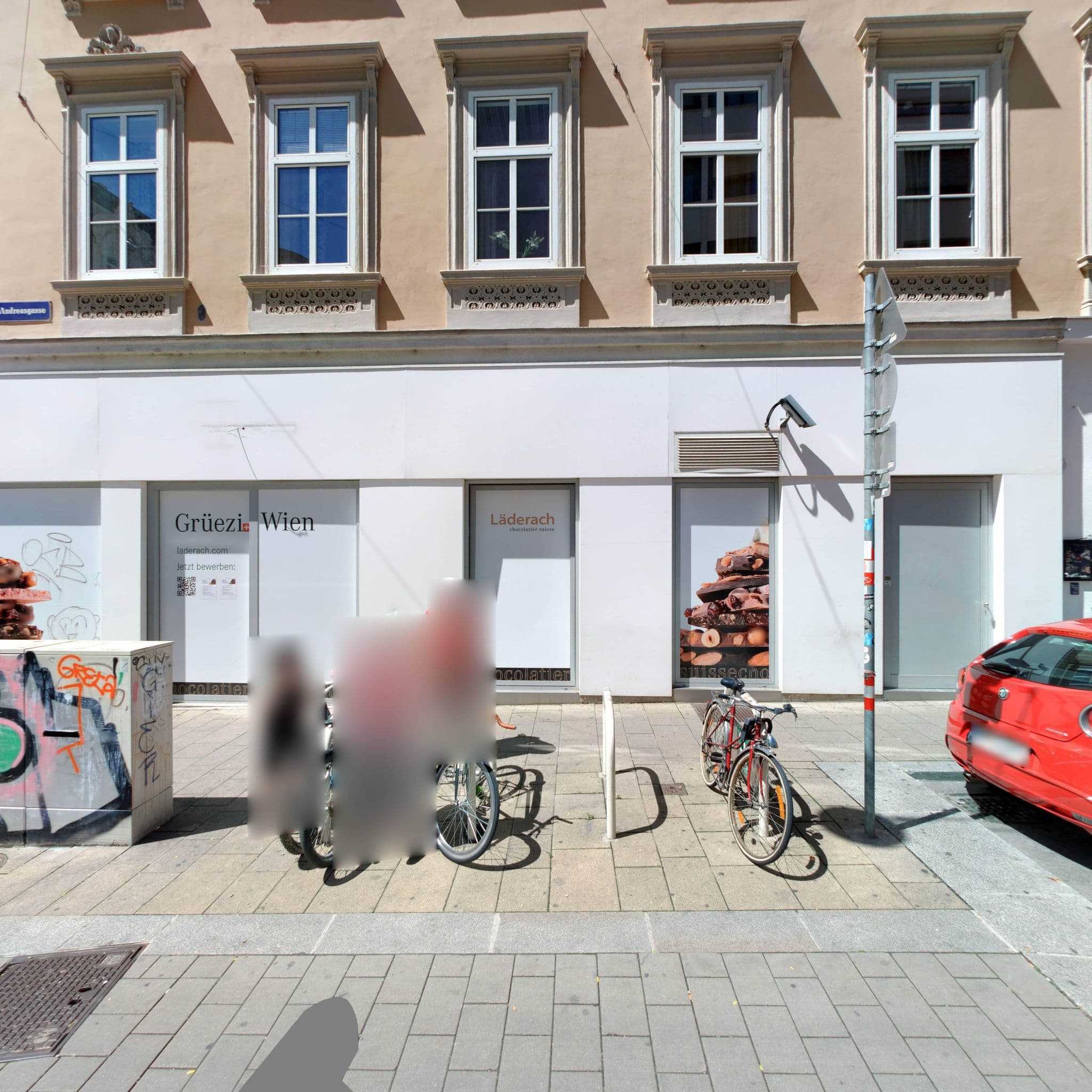 Street view near Urban Boutique Hotel, Mariahilf — © eliasgander (CC BY-SA · Mapillary)