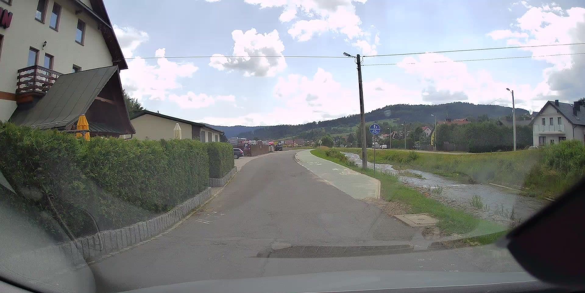 Street view near Piastun, Krynica-Zdrój — © edc22 (CC BY-SA · Mapillary)