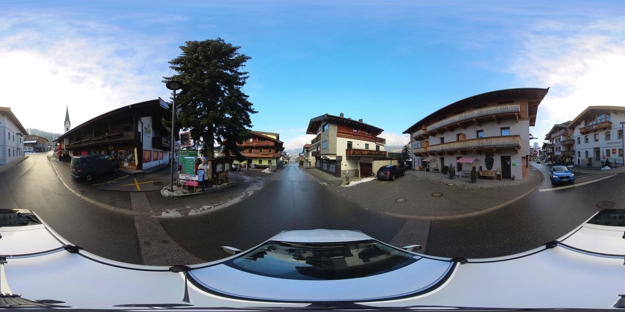 Street view near Postbauer, Ellmau