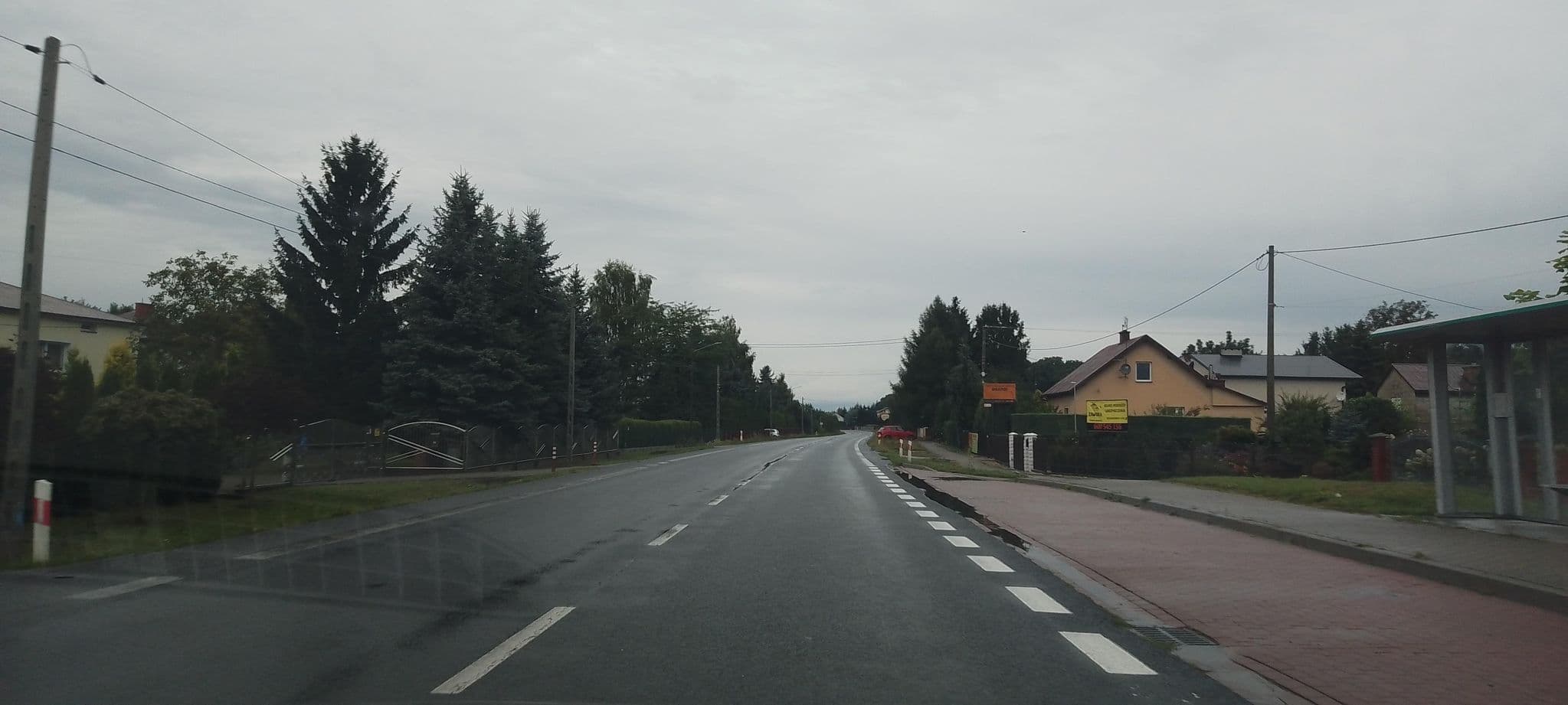 Street view near Żyła Bogusław "Primo Nieruchomości", Brzeźnica — © czecko (CC BY-SA · Mapillary)