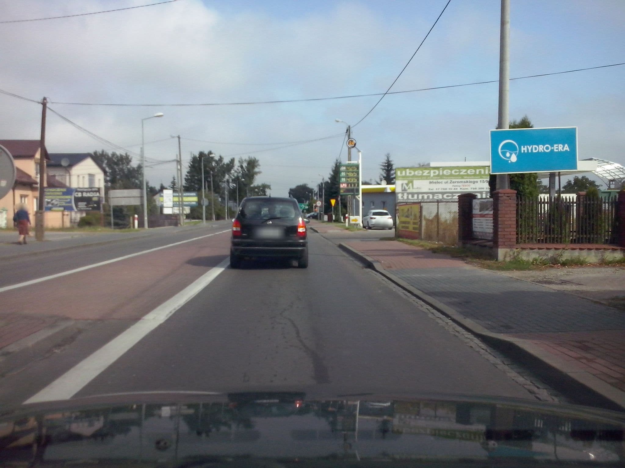 Street view near Hoi Restauracja Gaj Mielec, Mielec — © Zbigniew_Czernik (CC BY-SA · Mapillary)