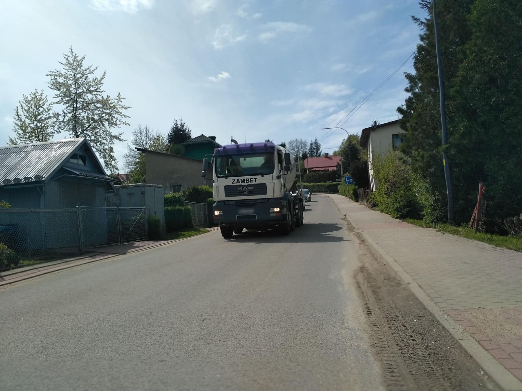 Street view near Noclegi Piast, Sanok — © czecko (CC BY-SA · Mapillary)