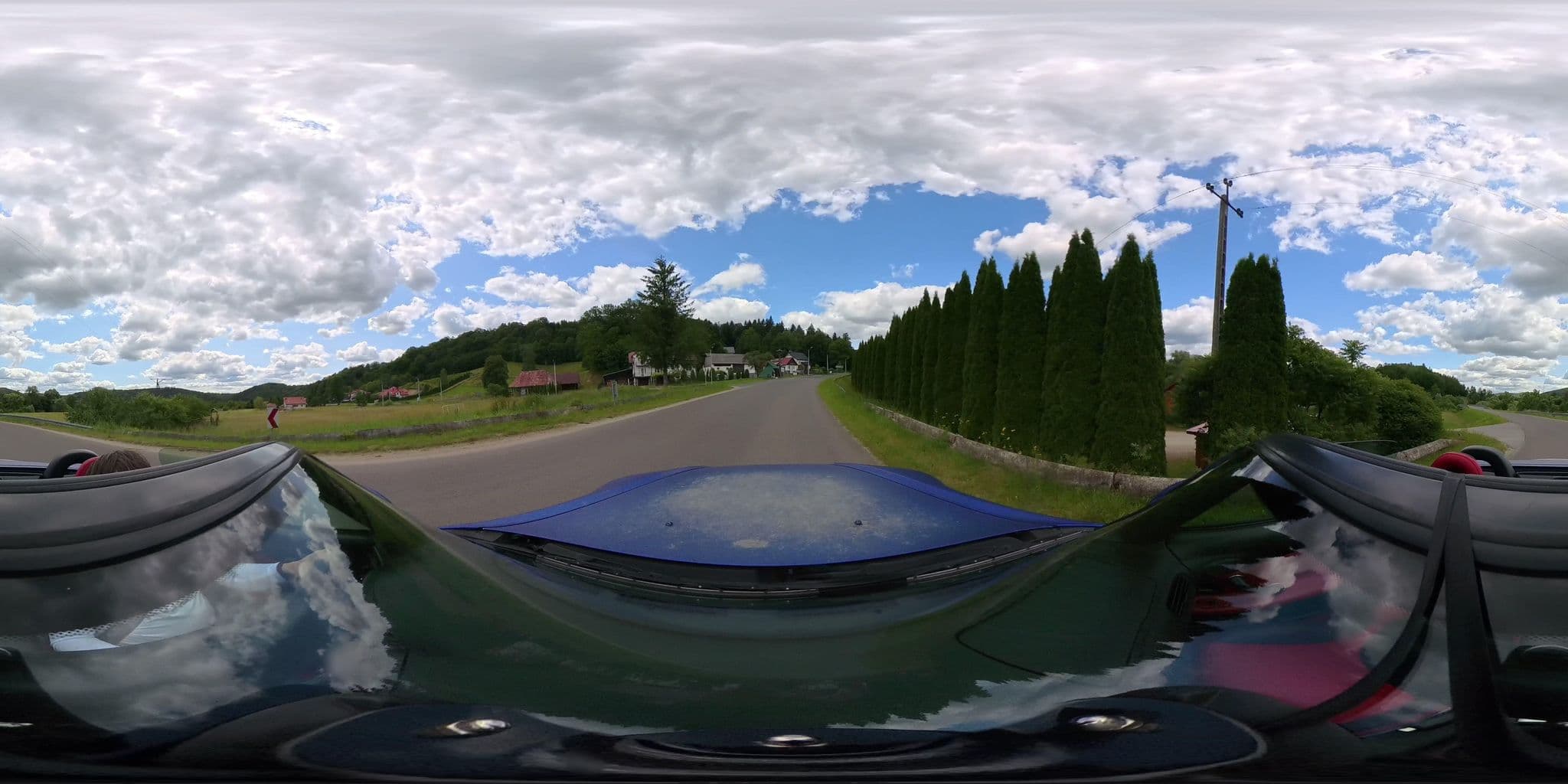 Street view near Noclegi pod Bukowiną i Mała Gastronomia Agnieszka Orłowska, Uherce Mineralne — © m1k0 (CC BY-SA · Mapillary)