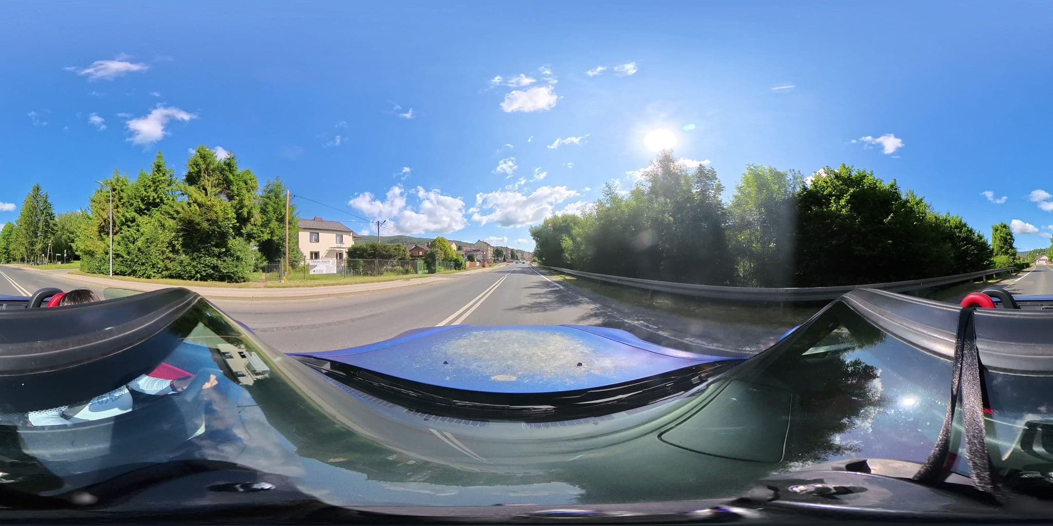 Street view near Dom Marców, Ustrzyki Dolne — © m1k0 (CC BY-SA · Mapillary)